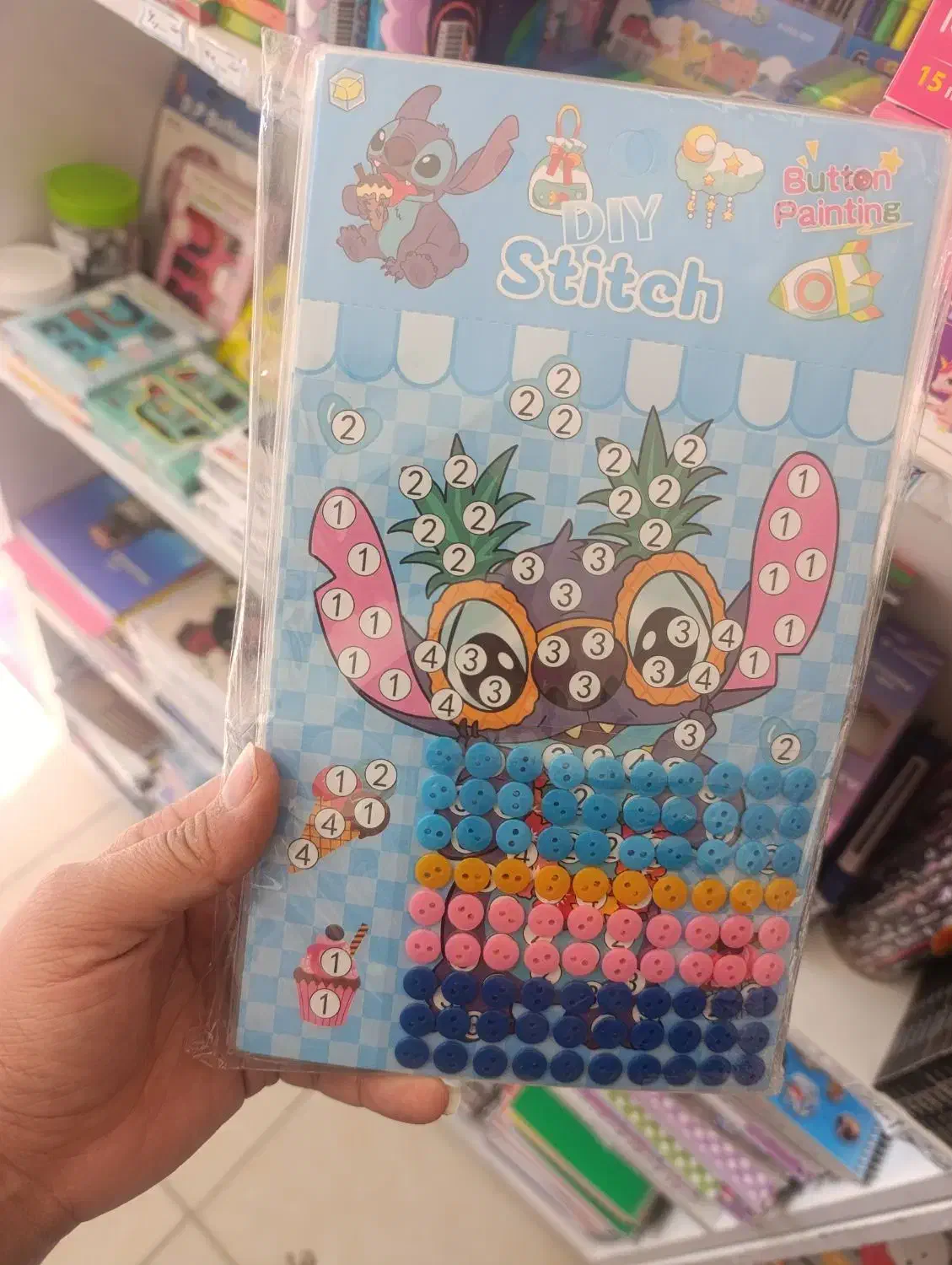 نقاشی دکمه ای|لوازم التحریر|اصفهان, امیرعرب|دیوار