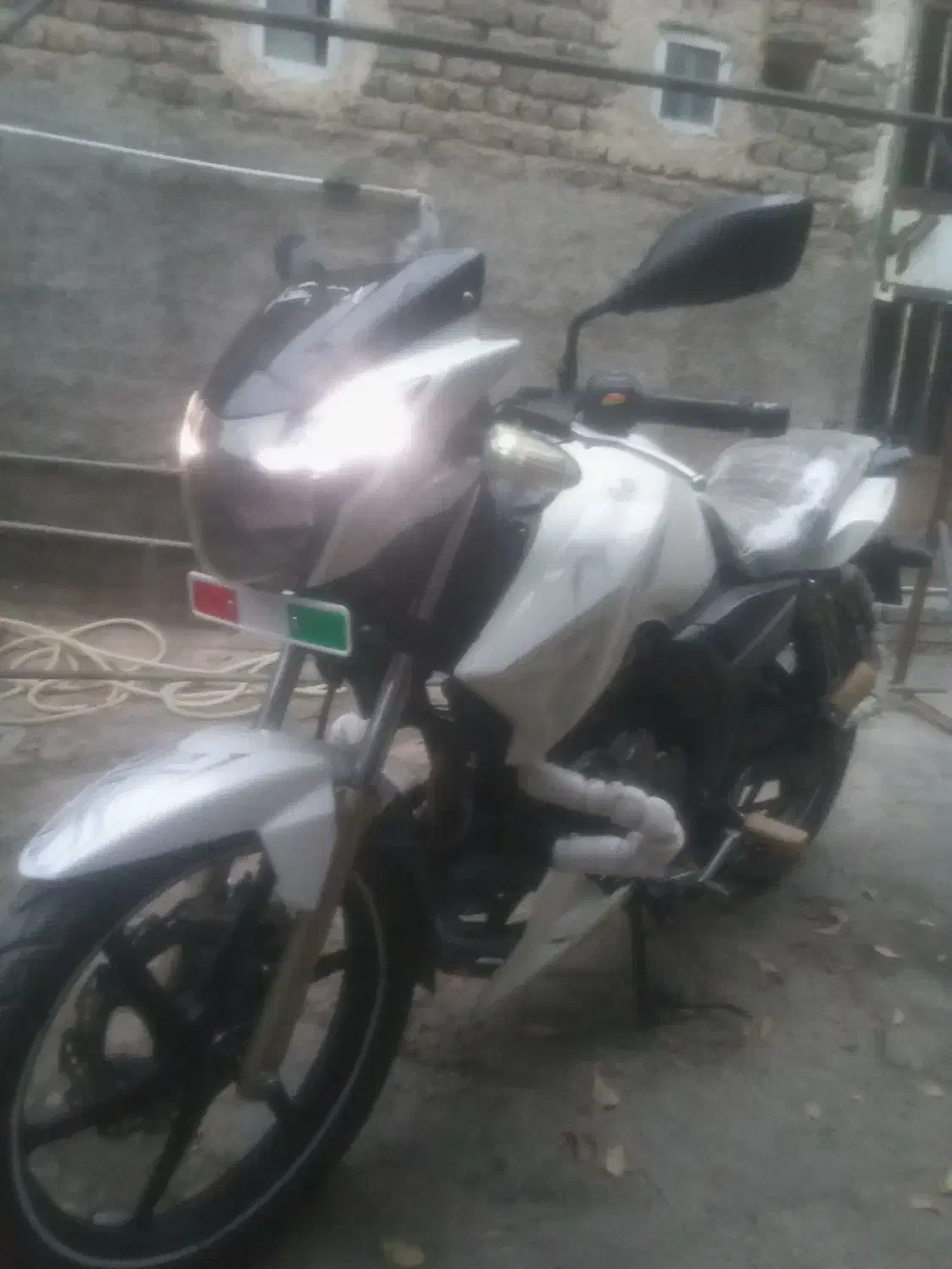 موتور آپاچی مزایده مدل۹۵|موتورسیکلت|سرخنکلاته, |دیوار