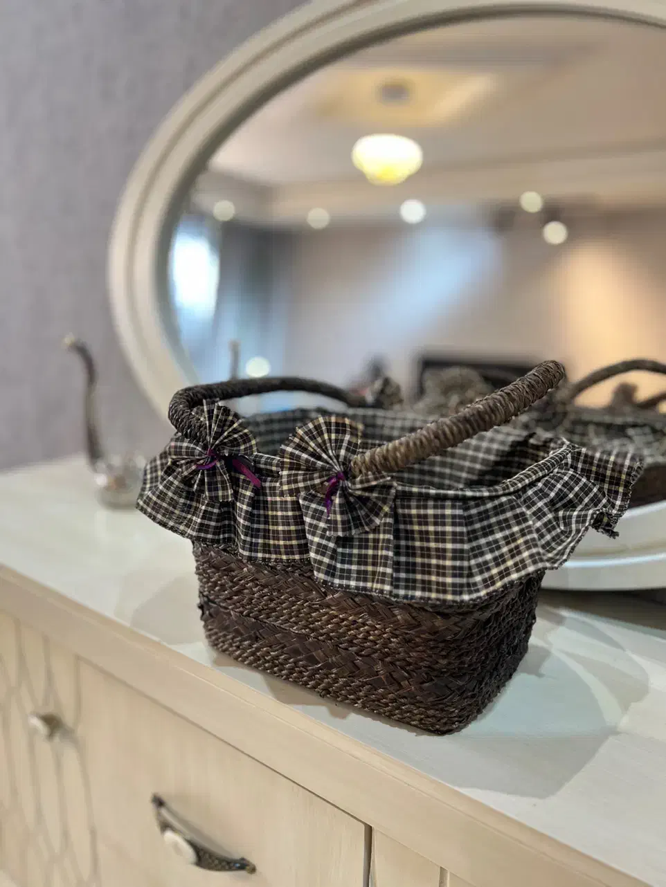 سبد مسافرتی|صنایع دستی و سایر لوازم تزئینی|رشت, فرزانه|دیوار