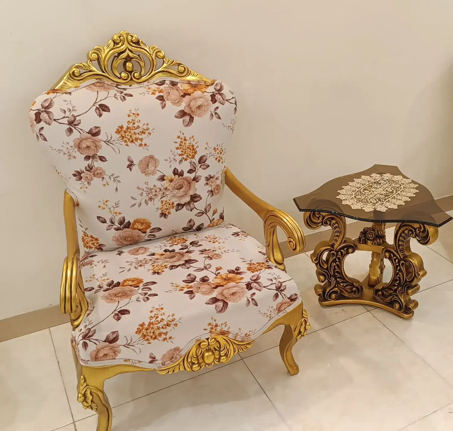 مبل سلطنتی ۷ نفره|مبلمان خانگی و میز عسلی|فردیس, فردیس|دیوار