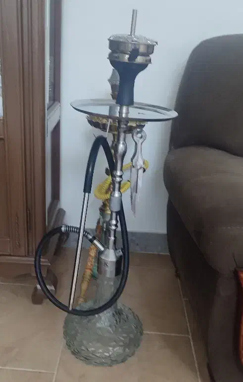 قلیان مدرن سالم و نو|صنایع دستی و سایر لوازم تزئینی|قائم‌شهر, |دیوار