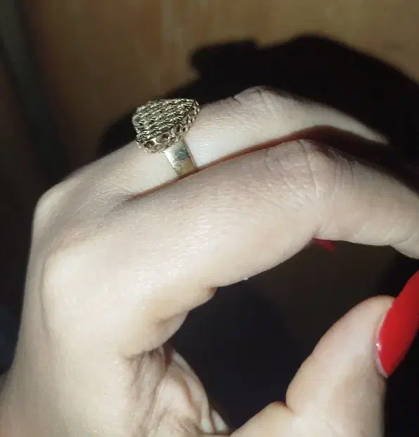 پلاک قلب با زنجیر ، انگشتر قلب|جواهرات|دهدشت, |دیوار