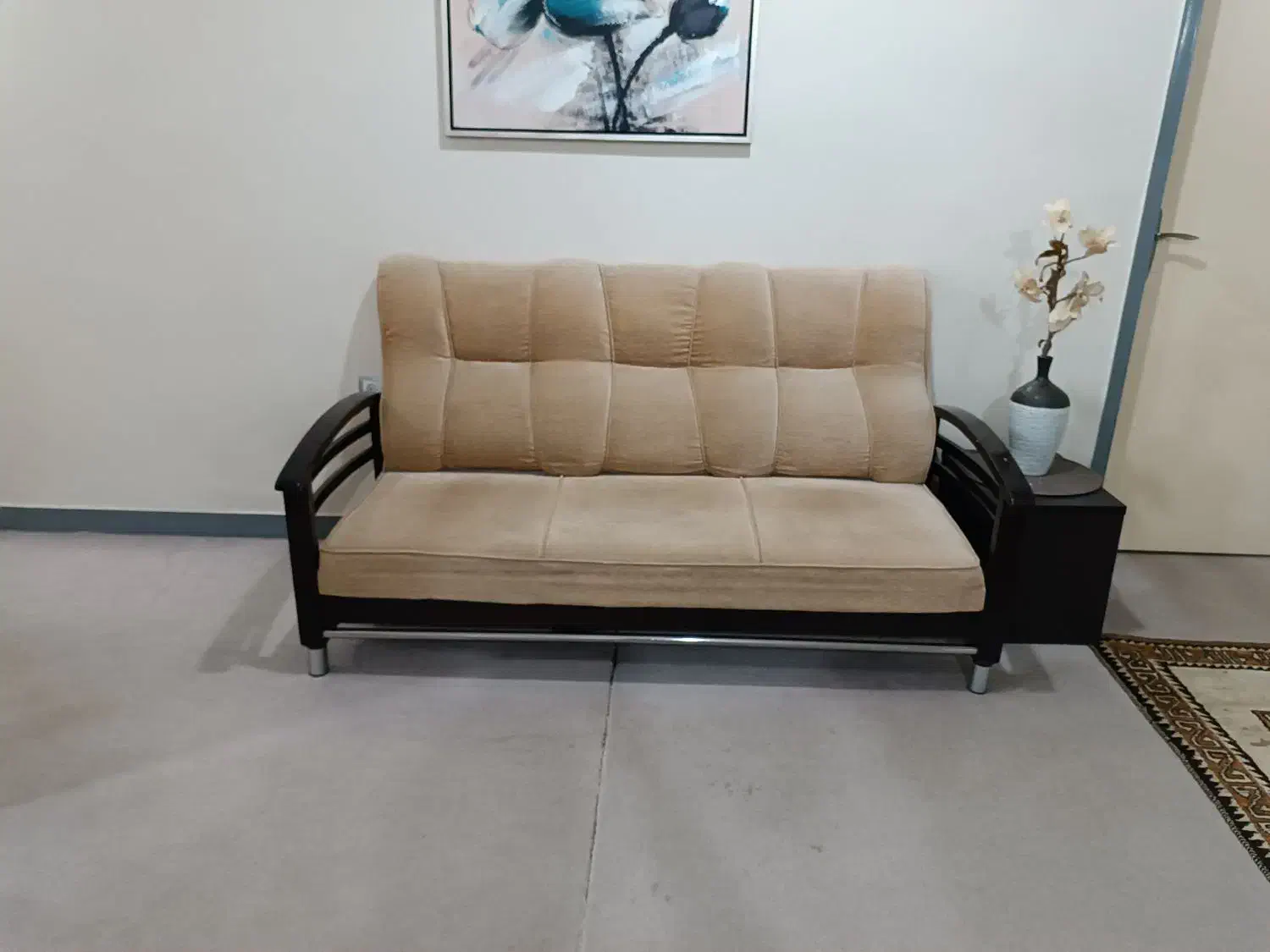 مبل چوبی 7 نفره|مبلمان خانگی و میز عسلی|دوگنبدان, |دیوار