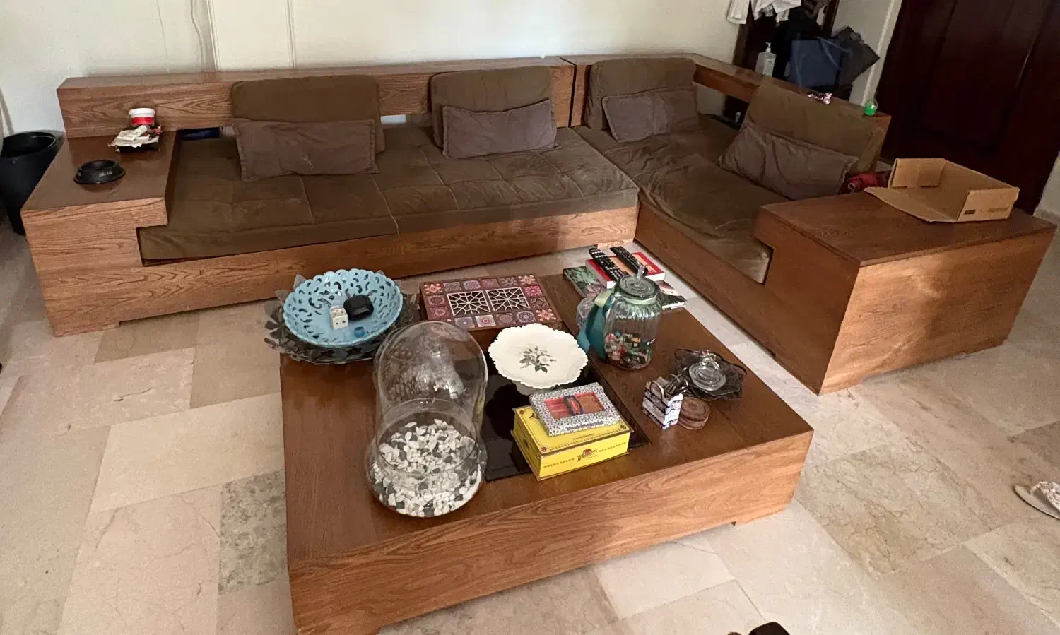 مبل ال ۵ نفره دست دو|مبلمان خانگی و میز عسلی|تهران, قلهک|دیوار