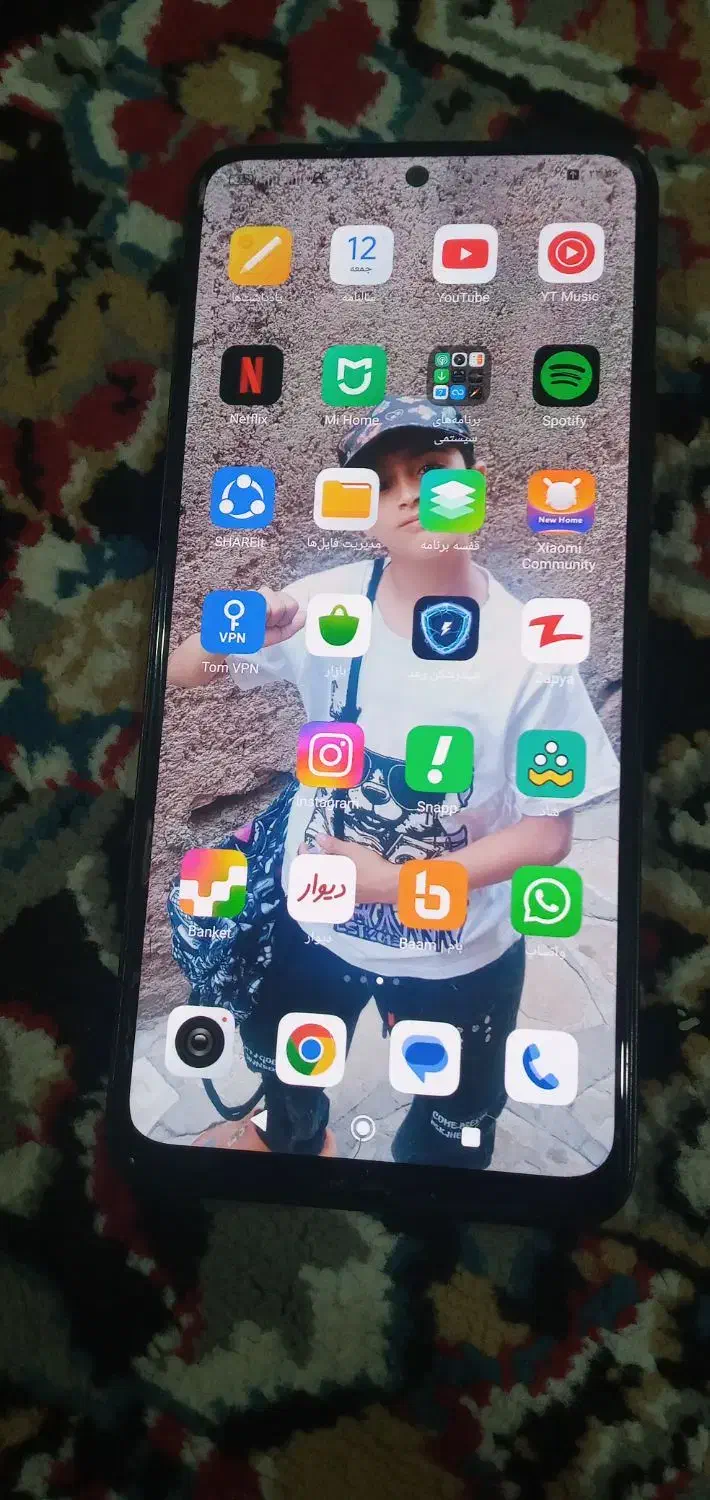 گوشی نوت 12|موبایل|اقبالیه, |دیوار