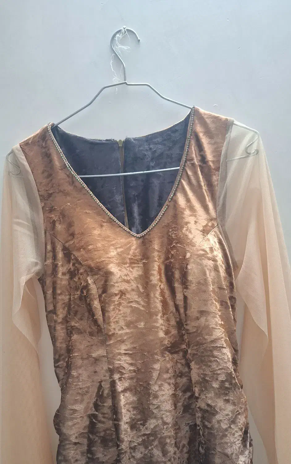 پیراهن مجلسی کاپ دوزی شده|لباس|اسفراین, |دیوار