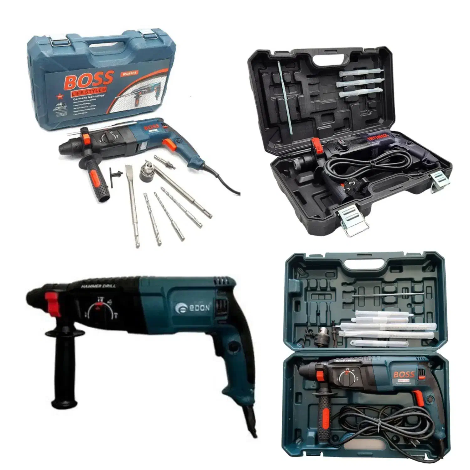 دریل بتنکن سهحالته BOSS / EDON /intimax|ابزارآلات|سنندج, |دیوار