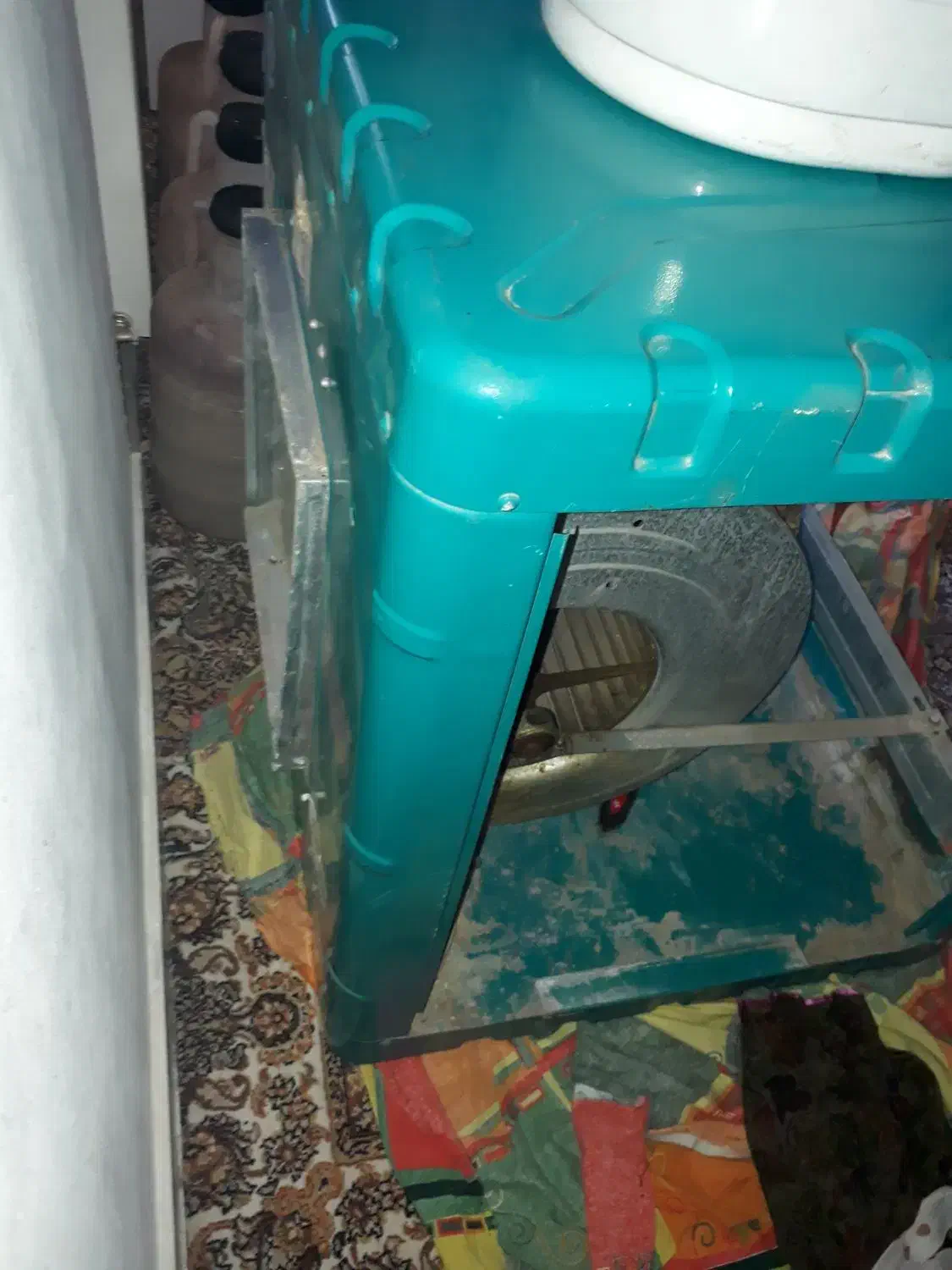 کولر آبی ۳۵۰۰ ،موتور موتوژن و بدنه قالوانیزه|کولر آبی|محمدیه-قزوین, |دیوار