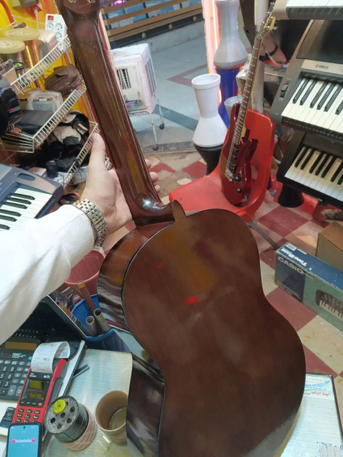 گیتار یاماها c40 تمیز بدون ایراد|گیتار، بیس، امپلیفایر|تبریز, |دیوار