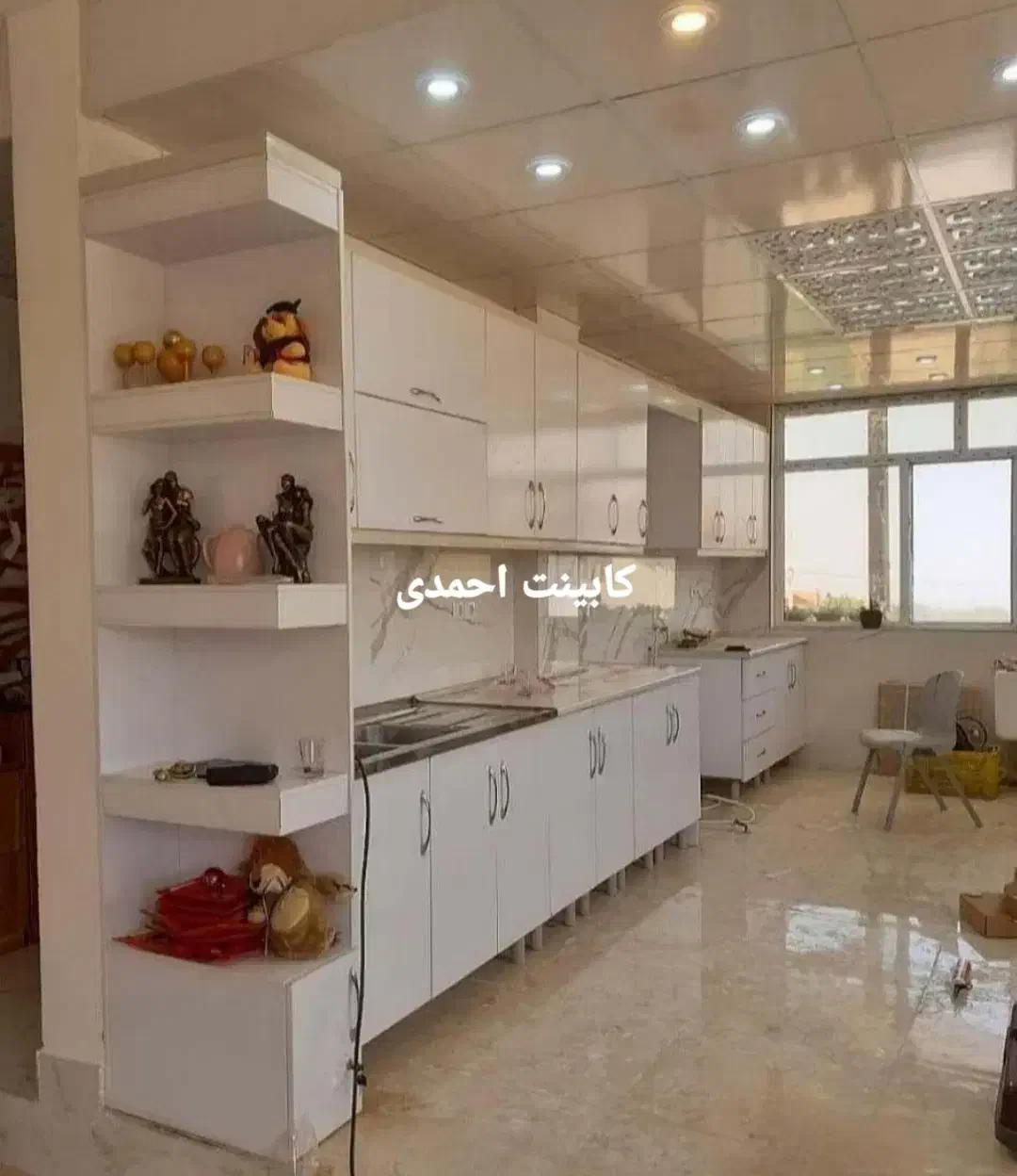 کابینت سرویس حاضری کد ۵۱ ۱۵ ۱۷ ۱۹fp|مصالح و تجهیزات ساختمان|رشت, پیرکلاچای|دیوار