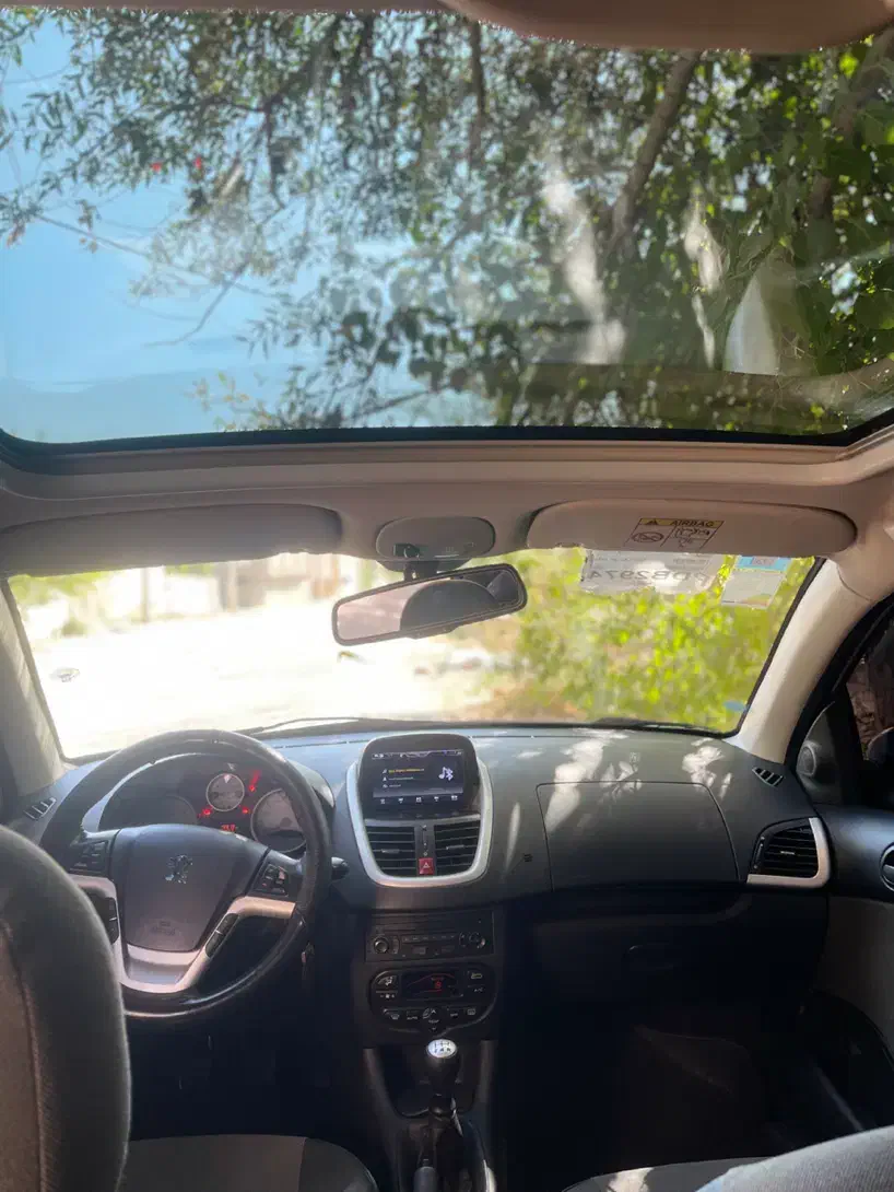 فول 207 tu5سقف پانا ارتقا|خودرو سواری و وانت|یاسوج, |دیوار