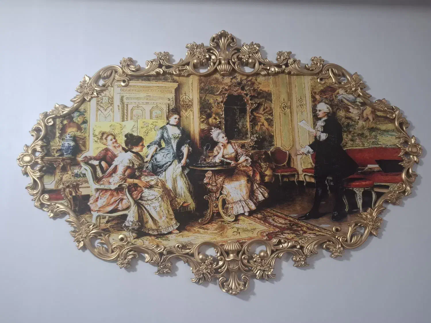 تابلو سلطنتی مخمل|تابلو، نقاشی، عکس|نورآباد, |دیوار