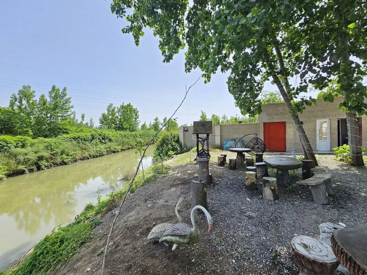 دوبلکس استخردار کنار مرداب/ دامون|اجارهٔ کوتاهمدت آپارتمان و سوئیت|بندر انزلی, چهارفریضه|دیوار