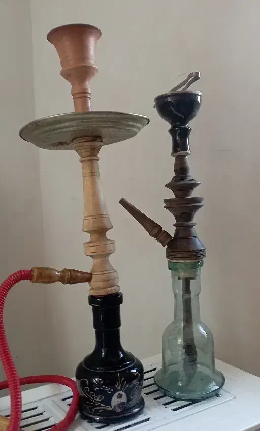 ۲ عدد قلیان|کلکسیون و سرگرمی|قروه, |دیوار