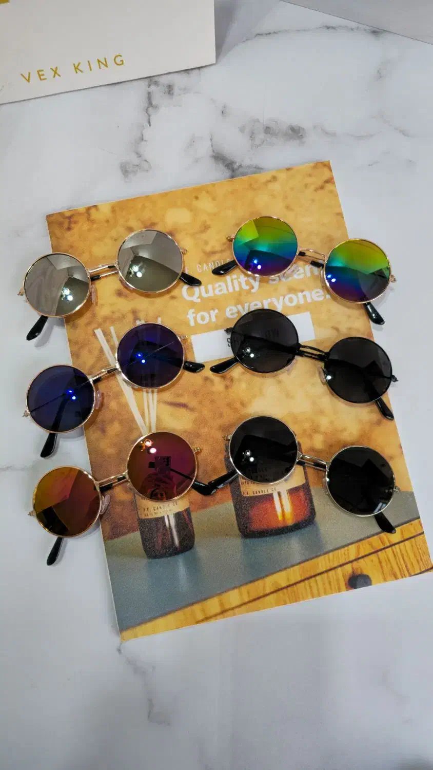 عینک گرد پسرانه|زیورآلات و اکسسوری|فردیس, قریشی|دیوار