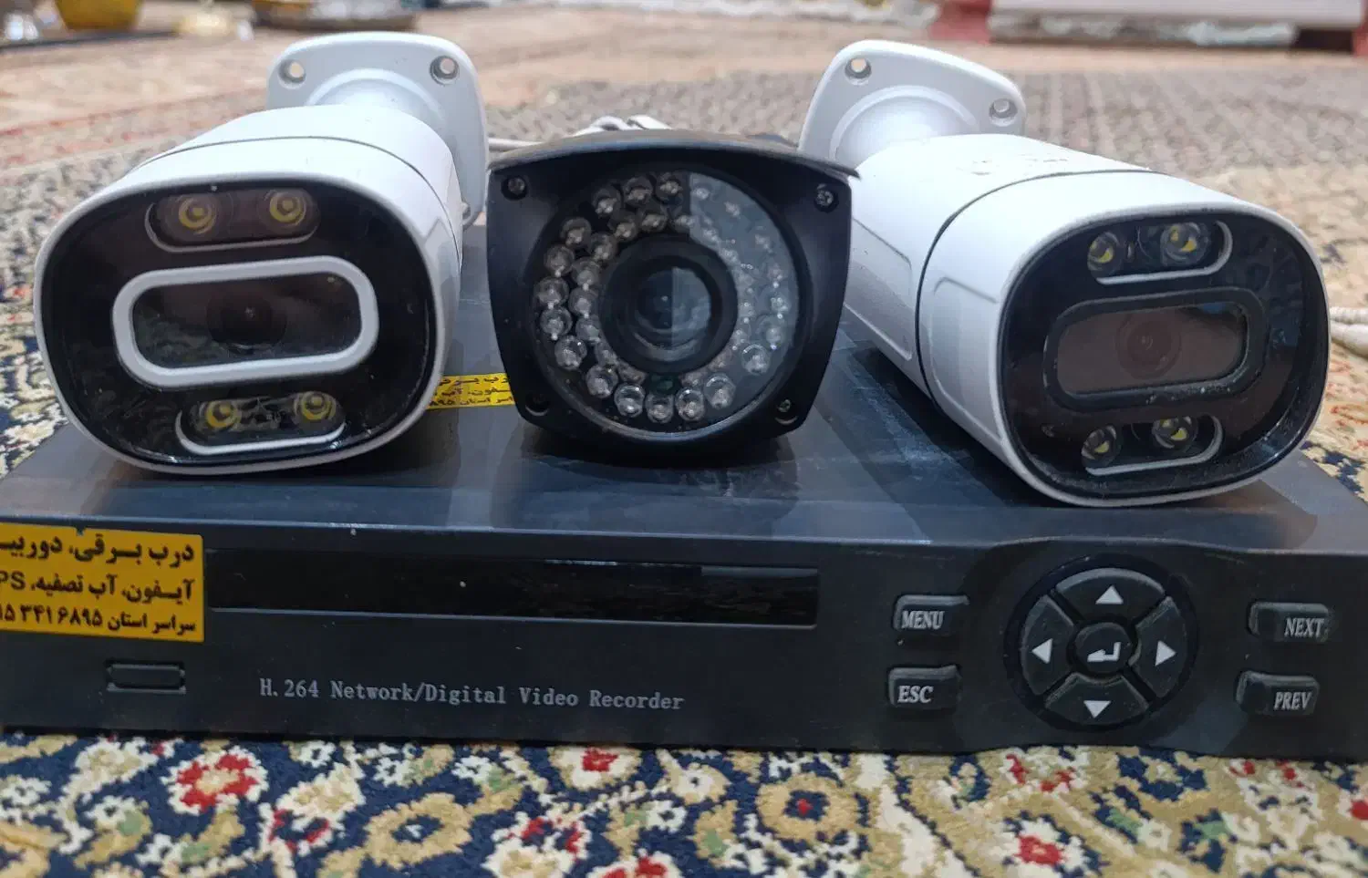 دوربین مدار بسته|دوربین مداربسته|خاش, |دیوار