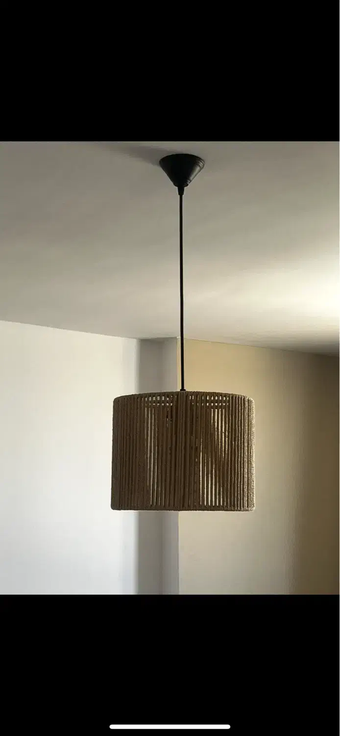 لوستر مکرومه|لوستر و چراغ آویز|اصفهان, آزادان|دیوار