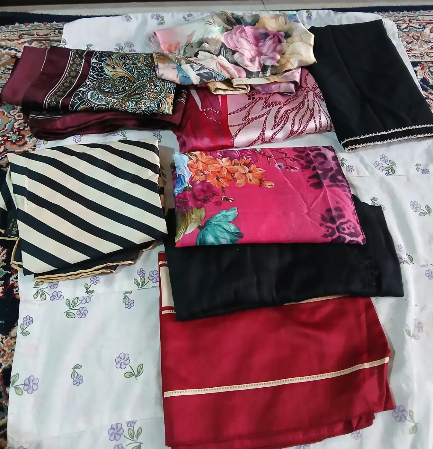 روسریحریروساتن|لباس|تهران, شارق|دیوار