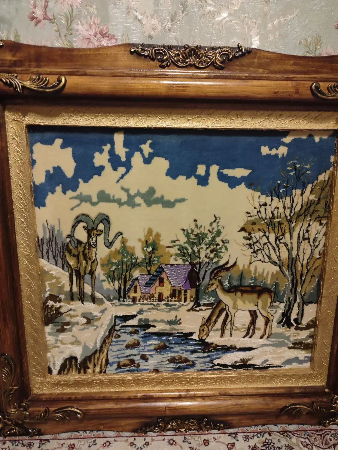 فرش دست باف|فرش|تبریز, |دیوار