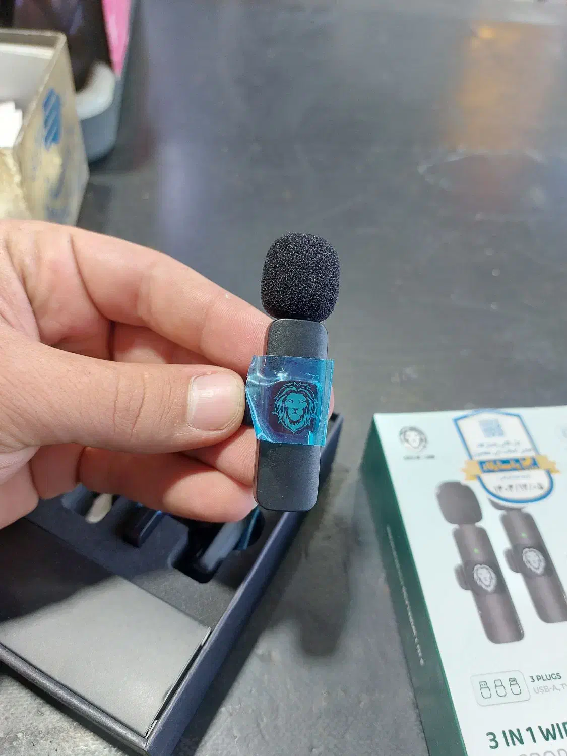 میکروفون بی سیم  گرین لاین (آکبند)|لوازم جانبی موبایل و تبلت|تربت جام, یحیی آباد|دیوار