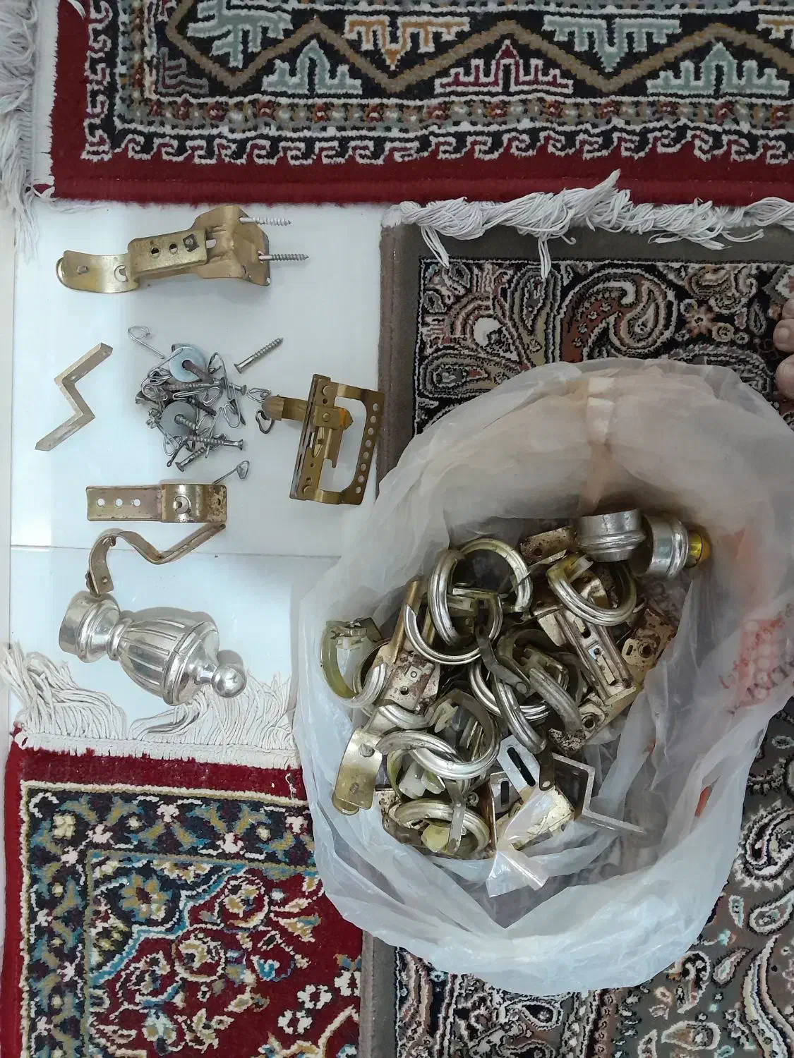 چوب پرده قدیمی|کلکسیون و سرگرمی|نوشهر, |دیوار