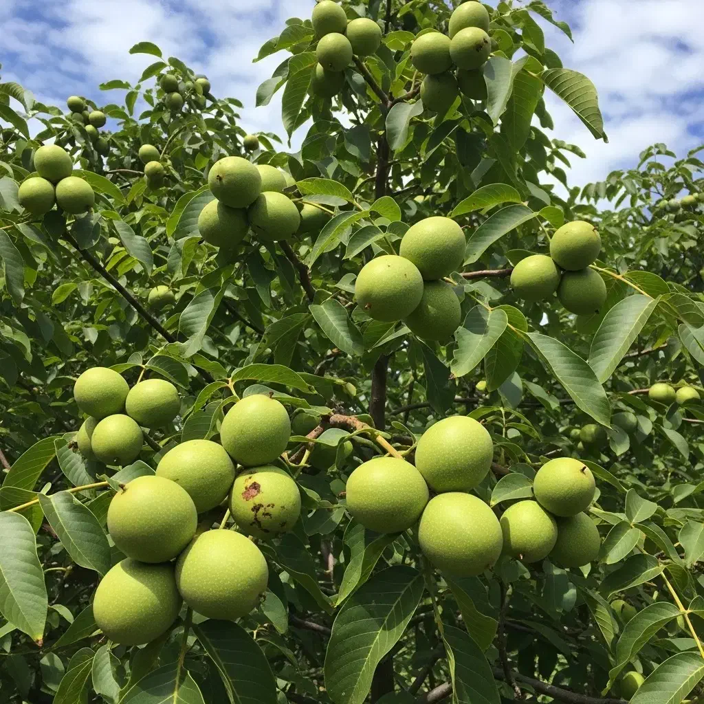 نهال گردو اصل تضمینی، همراه فاکتور و لیبل رسمی|خدمات باغبانی و درختکاری|مریوان, |دیوار