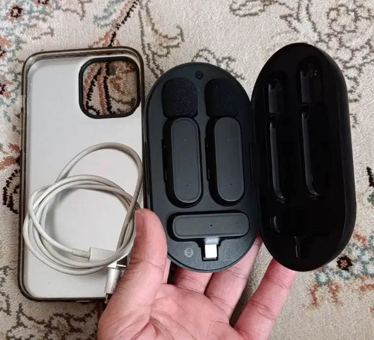 گارد و سیم و میکروفون یقه ای آیفون|لوازم جانبی موبایل و تبلت|مشهد, جاهد شهر|دیوار