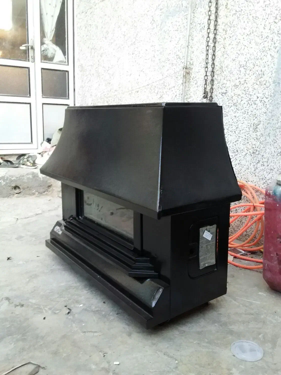 بخاری شومینه|بخاری، هیتر، شومینه|مشگین شهر, |دیوار