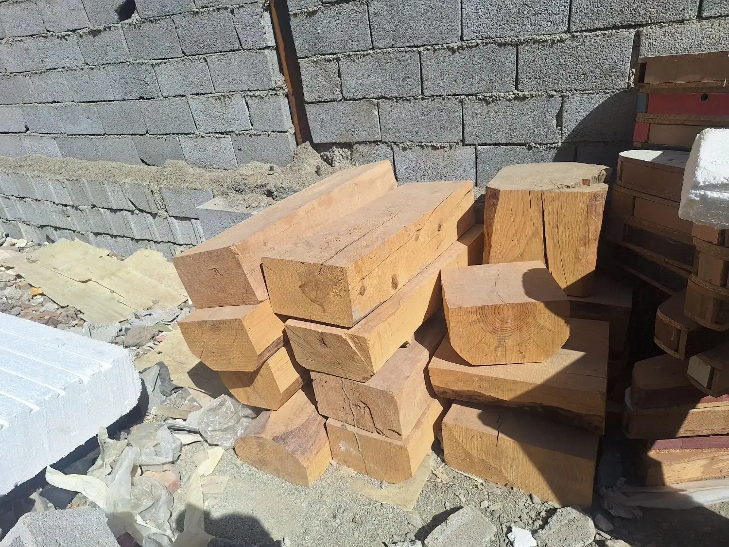 یک متر چوب کاج و بلوط|گل و گیاه طبیعی|چهاردانگه (تهران), |دیوار