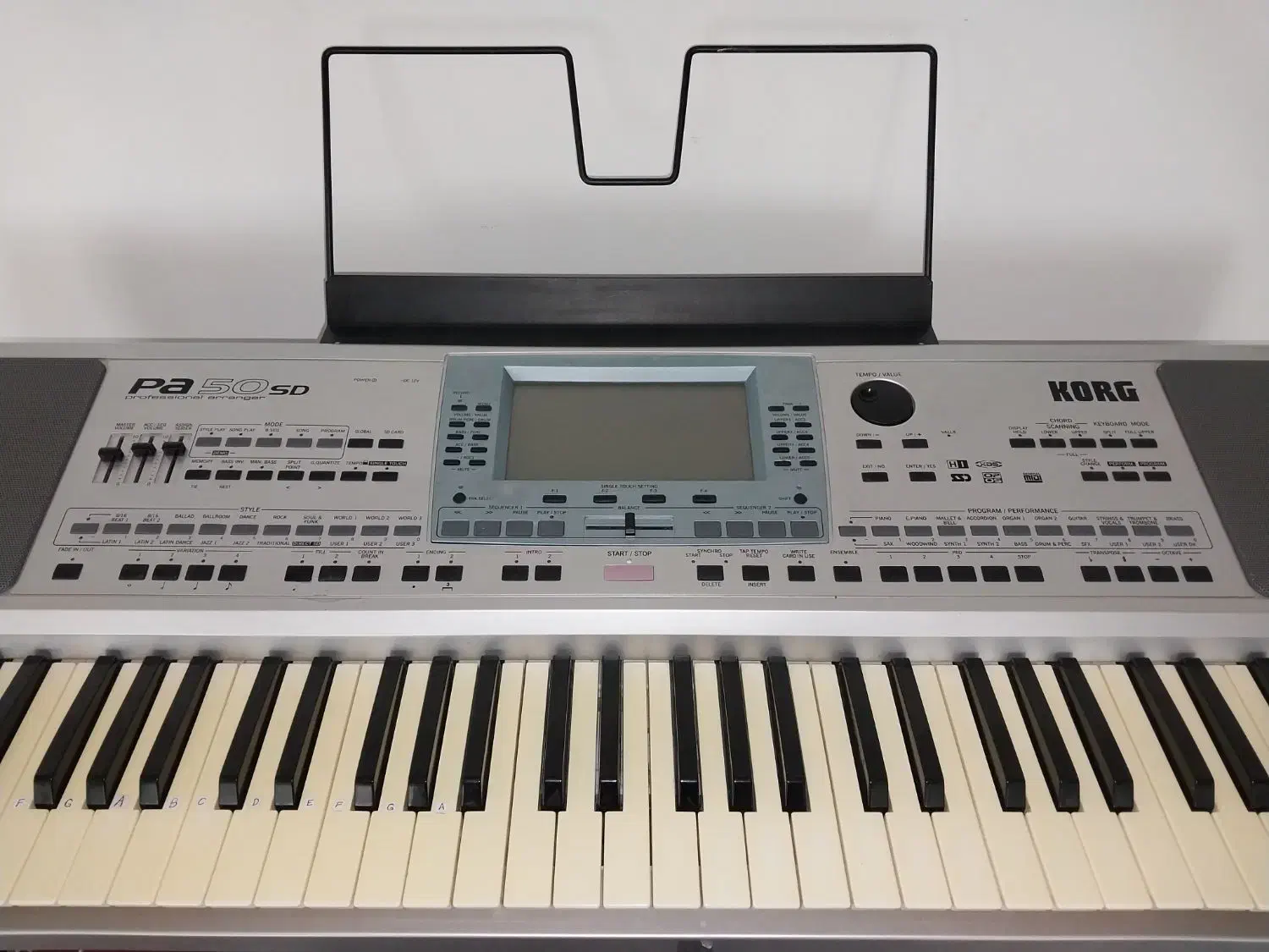KORG PA50 SD تبدیل به 80|پیانو، کیبورد، آکاردئون|اردبیل, |دیوار