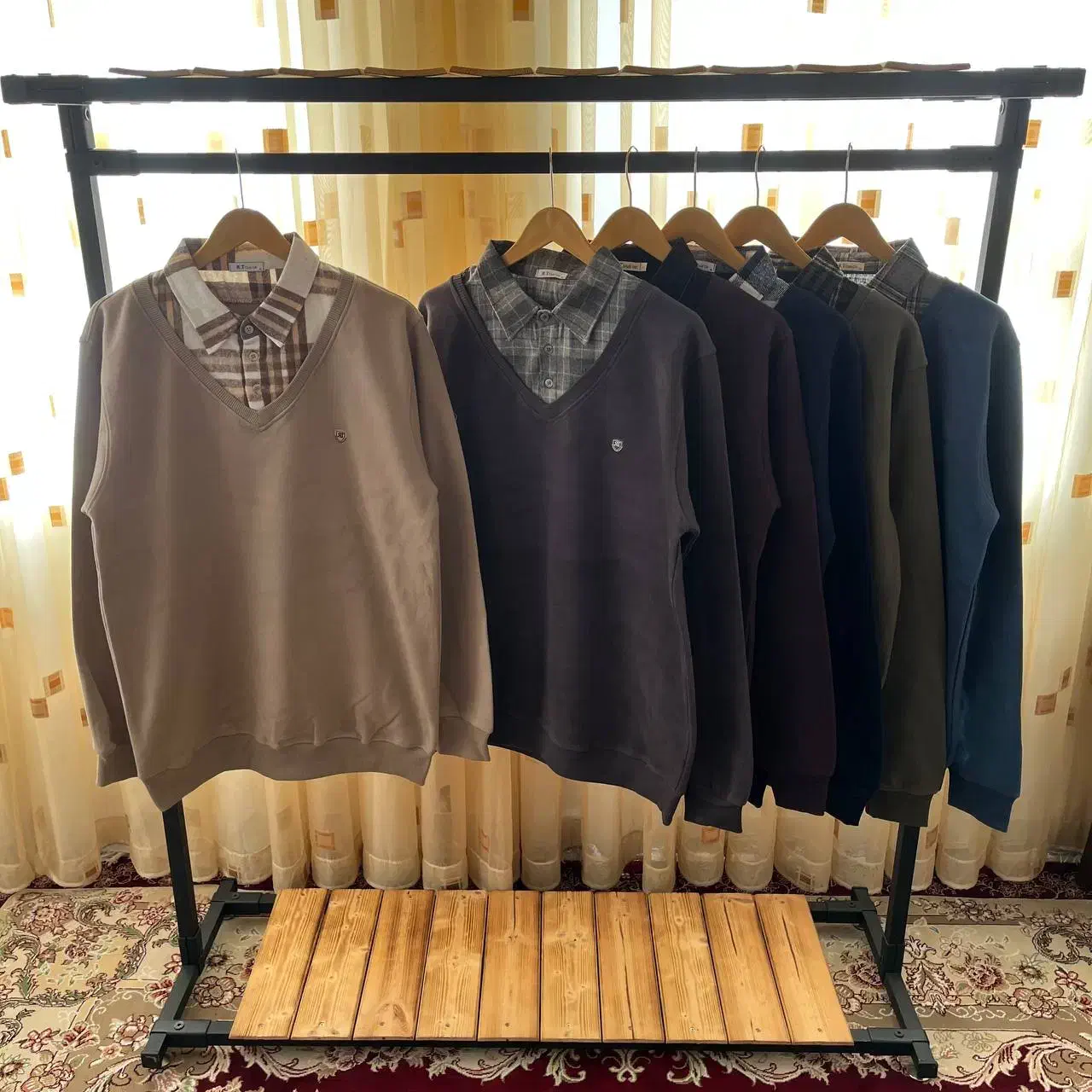 بلوز سلانیک مردانه دو تیکه|لباس|بروجن, |دیوار