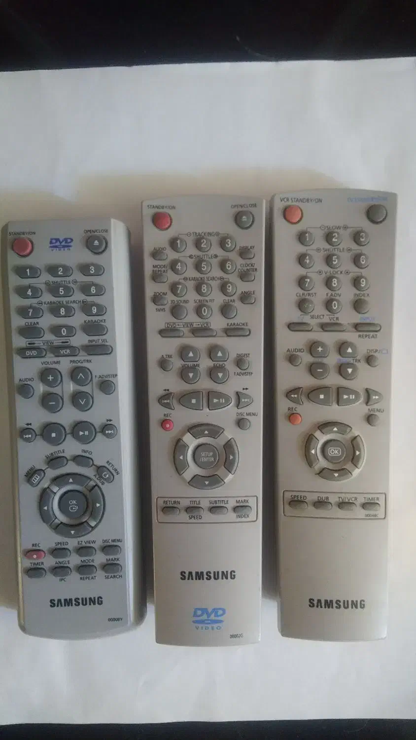 کنترل ویدیو دبل و رکوردر سامسونگ|پخش‌کننده DVD و ویدیو|تهران, فلسطین (میدان انقلاب)|دیوار