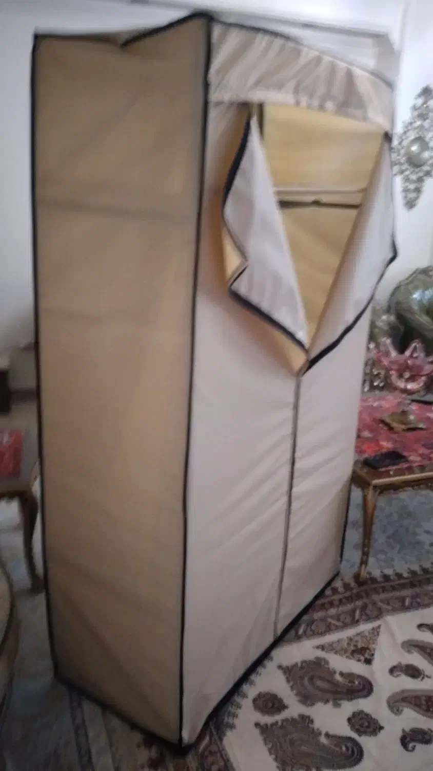 کمد جالباسی برزنتی پارچه ای آسایش مدل شمیم ۸۰ سانت|جاکفشی، کمد، دراور|تهران, مظاهری|دیوار