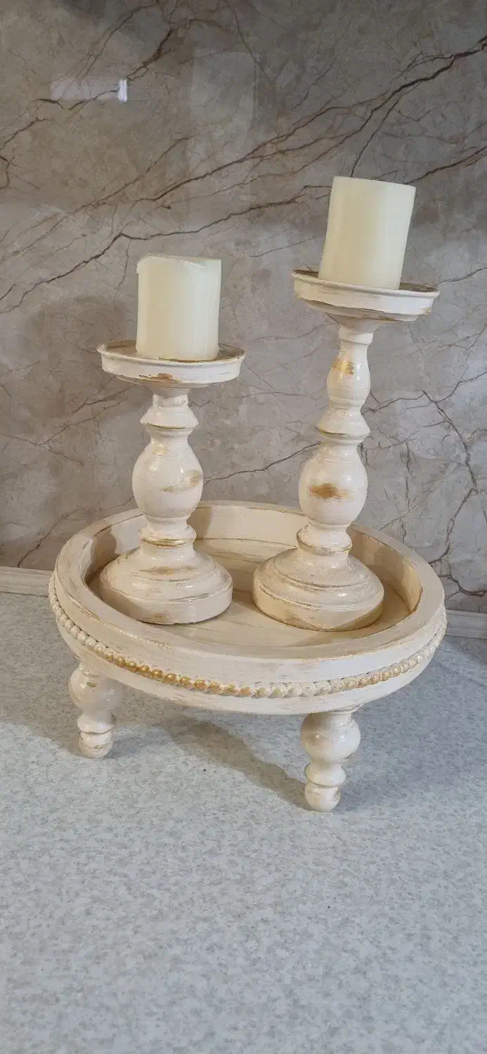 رایزر و شمعدان چوبی|سرویس روتختی|بندر انزلی, نوغان|دیوار