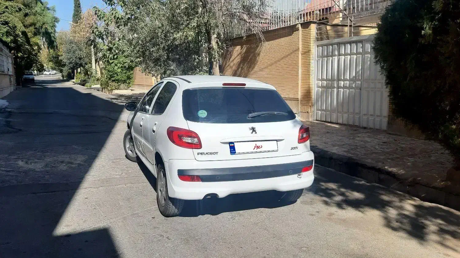 207 TU5  مدل ۹۸ فابریک|خودرو سواری و وانت|شیراز, شهرک بهشتی|دیوار