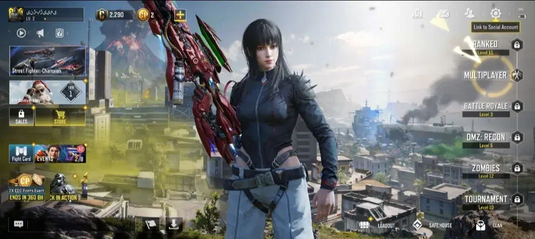 کالاف خام اکانت|کنسول، بازی ویدئویی و آنلاین|قم, باغ پنبه|دیوار