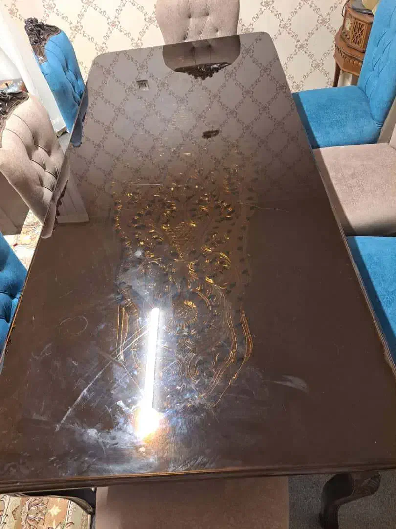 فروش میزناهارخوری با مبل راحتی|مبلمان خانگی و میز عسلی|هادی شهر, |دیوار