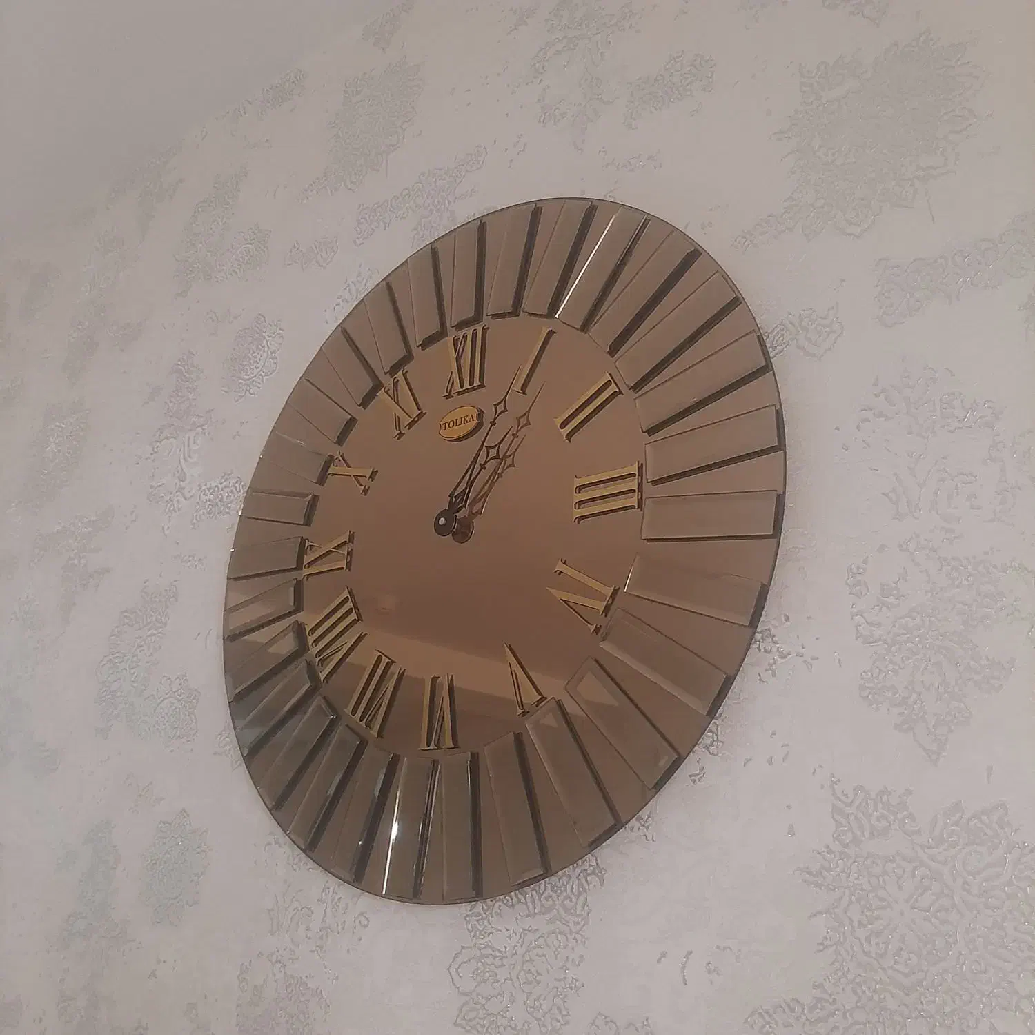 ساعت آینه ای|صنایع دستی و سایر لوازم تزئینی|زنجان, |دیوار