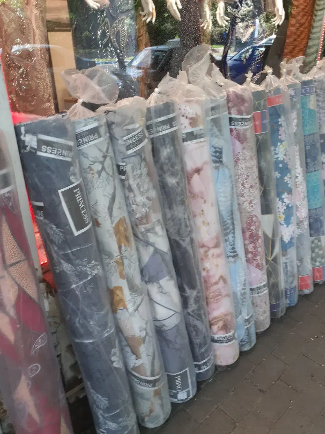 پارچه لحاف تشک روتختی ملافه ای عرض ۲/۴۰ پنبه|رختخواب، بالش، پتو|تبریز, |دیوار