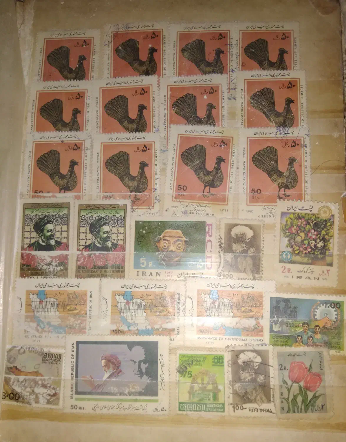 فروش تمبر قدیمی|کلکسیون سکه، تمبر، اسکناس|نوشهر, |دیوار