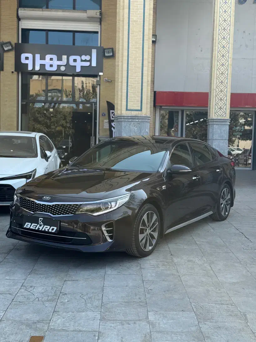 اپتیما جی تی لاین ۲۰۱۶ فول کامل|خودرو سواری و وانت|اصفهان, تخت فولاد|دیوار