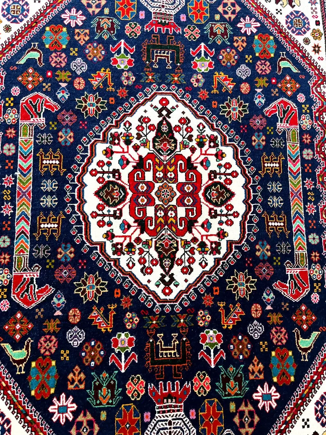 قالیچه دست بافت ترکی|فرش|شیراز, فرهنگ شهر|دیوار