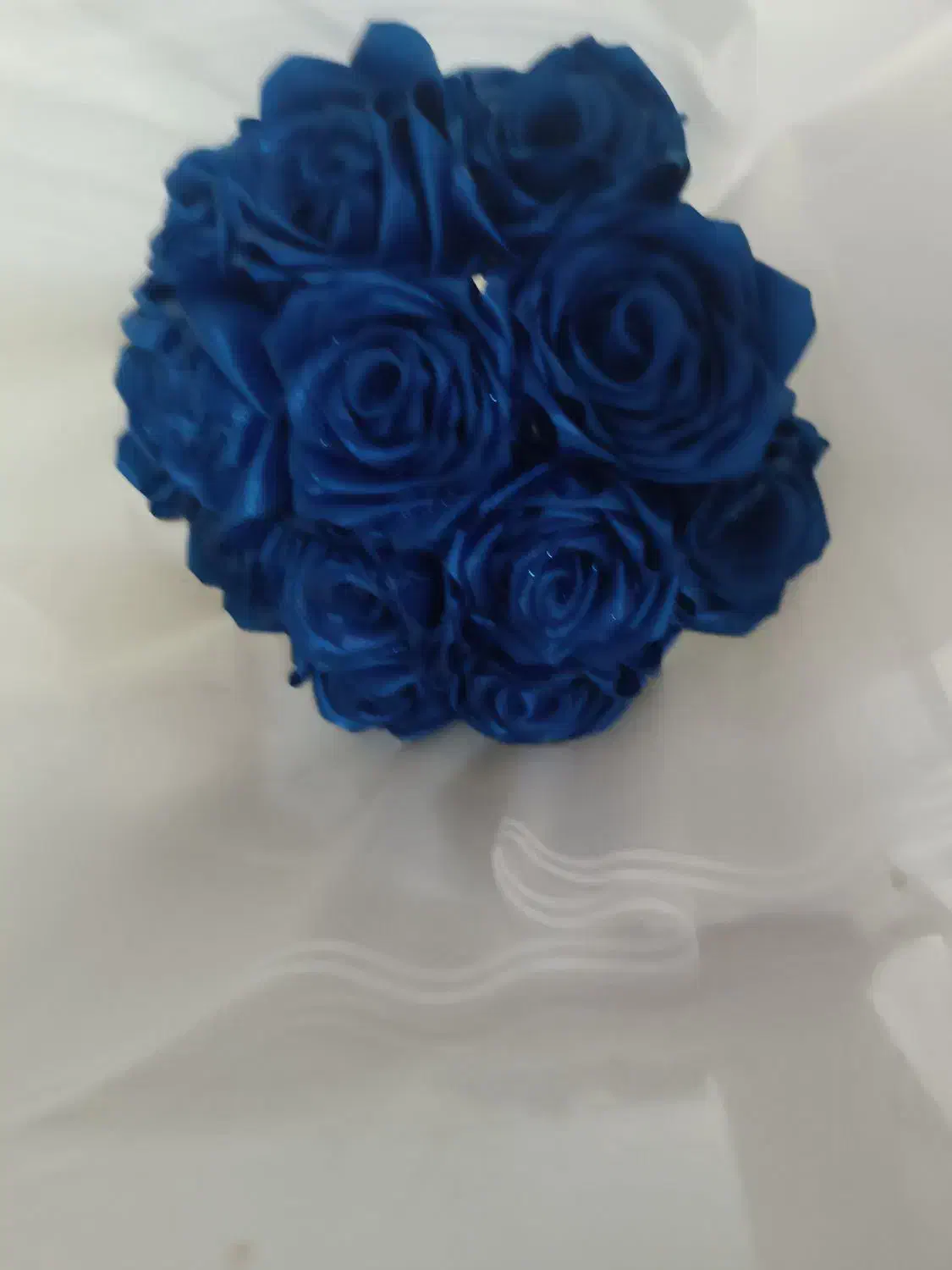 گل رز آبی|گل مصنوعی|قروه, |دیوار