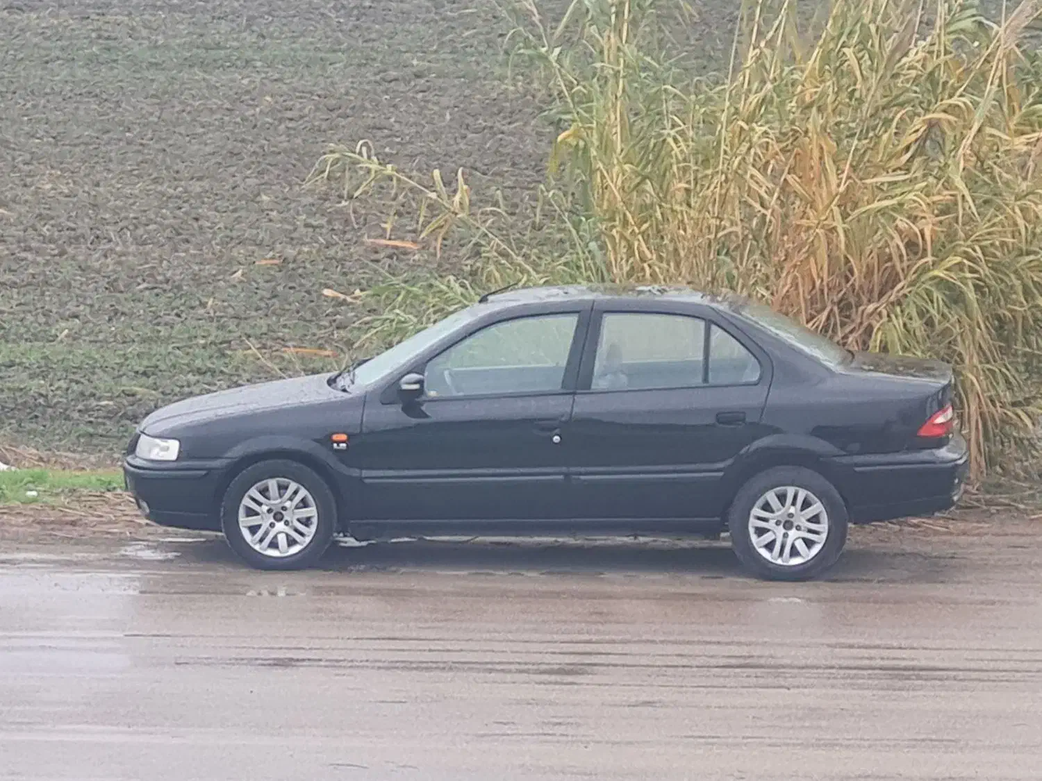 سمند ۹۳ مشکی متالیک|خودرو سواری و وانت|شاهرود, |دیوار