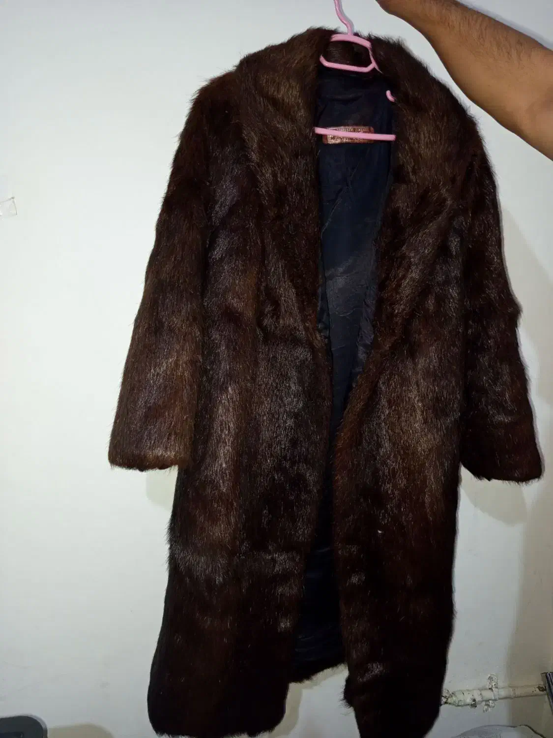 پالتو با جنس پوستین پشم خرس فوق‌العاده اصل اصل|لباس|شیروان (خراسان), |دیوار