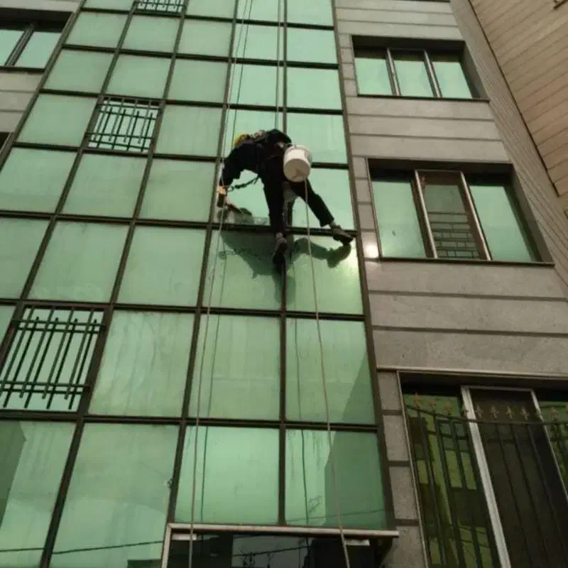 کفسابی سنگسابی نماشویی شستشوی نما پیچ رولپلاک کاری|خدمات نظافت|گرگان, |دیوار