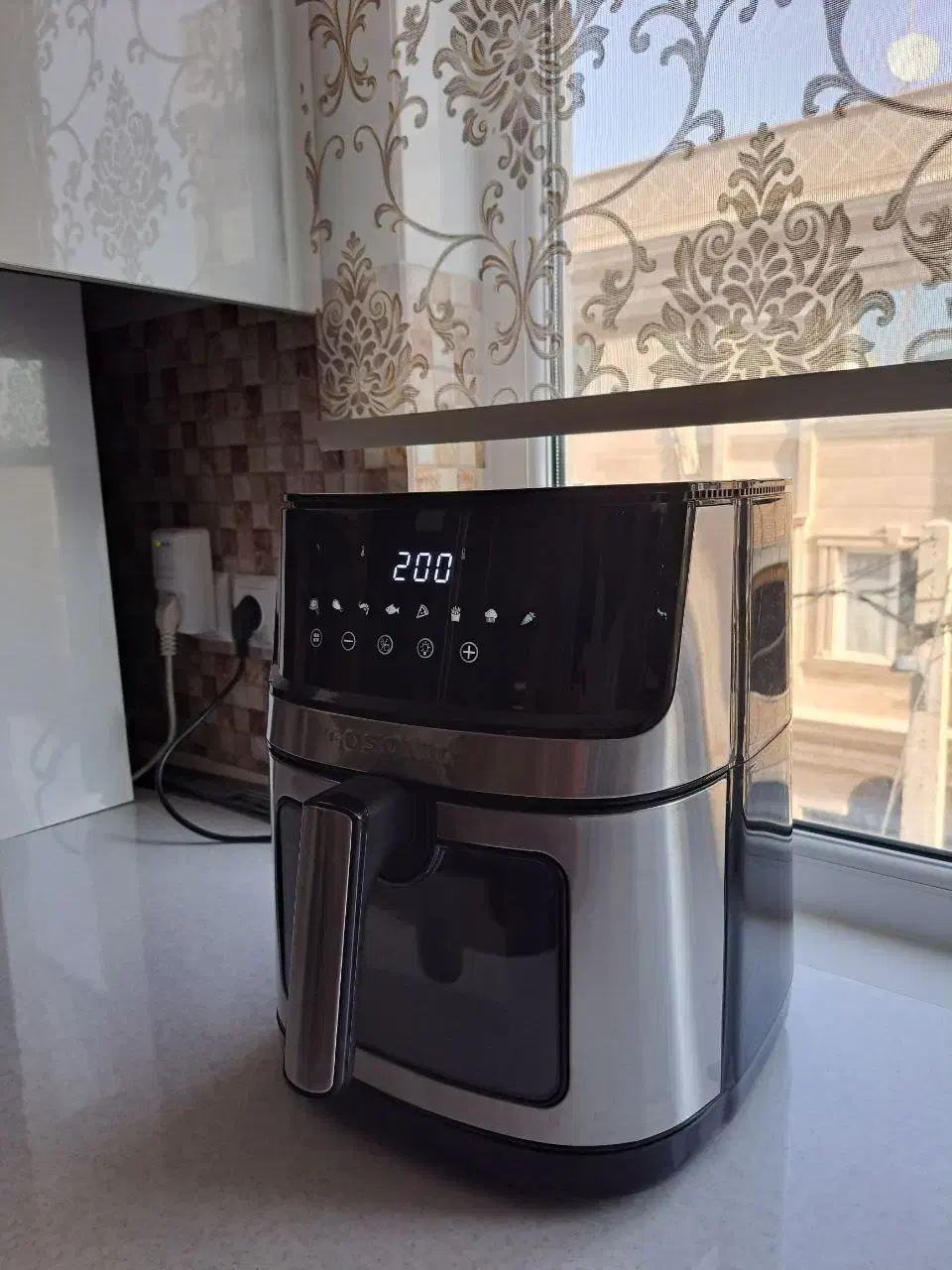 سرخ کن بدون روغن صفحه لمسی|اجاق گاز و لوازم برقی پختوپز|خوی, |دیوار