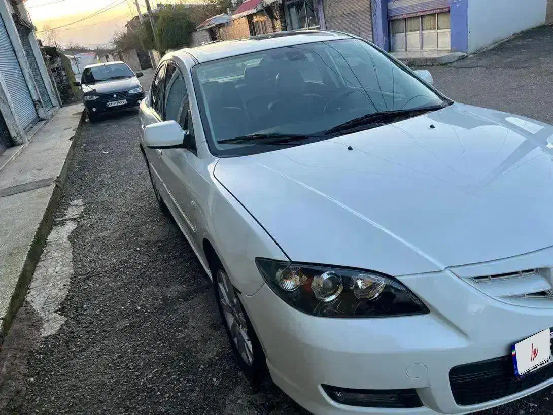 مزدا ۳ مدل ۸۷ تیپ ۳ فول|خودرو سواری و وانت|بندر انزلی, پیل علی باغ|دیوار