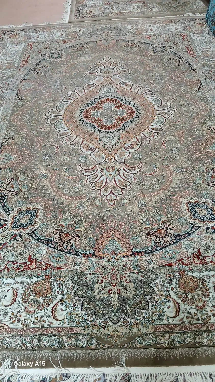 فرشگردویی در حد نو و دو جفت پشتی|فرش|باقرشهر, |دیوار