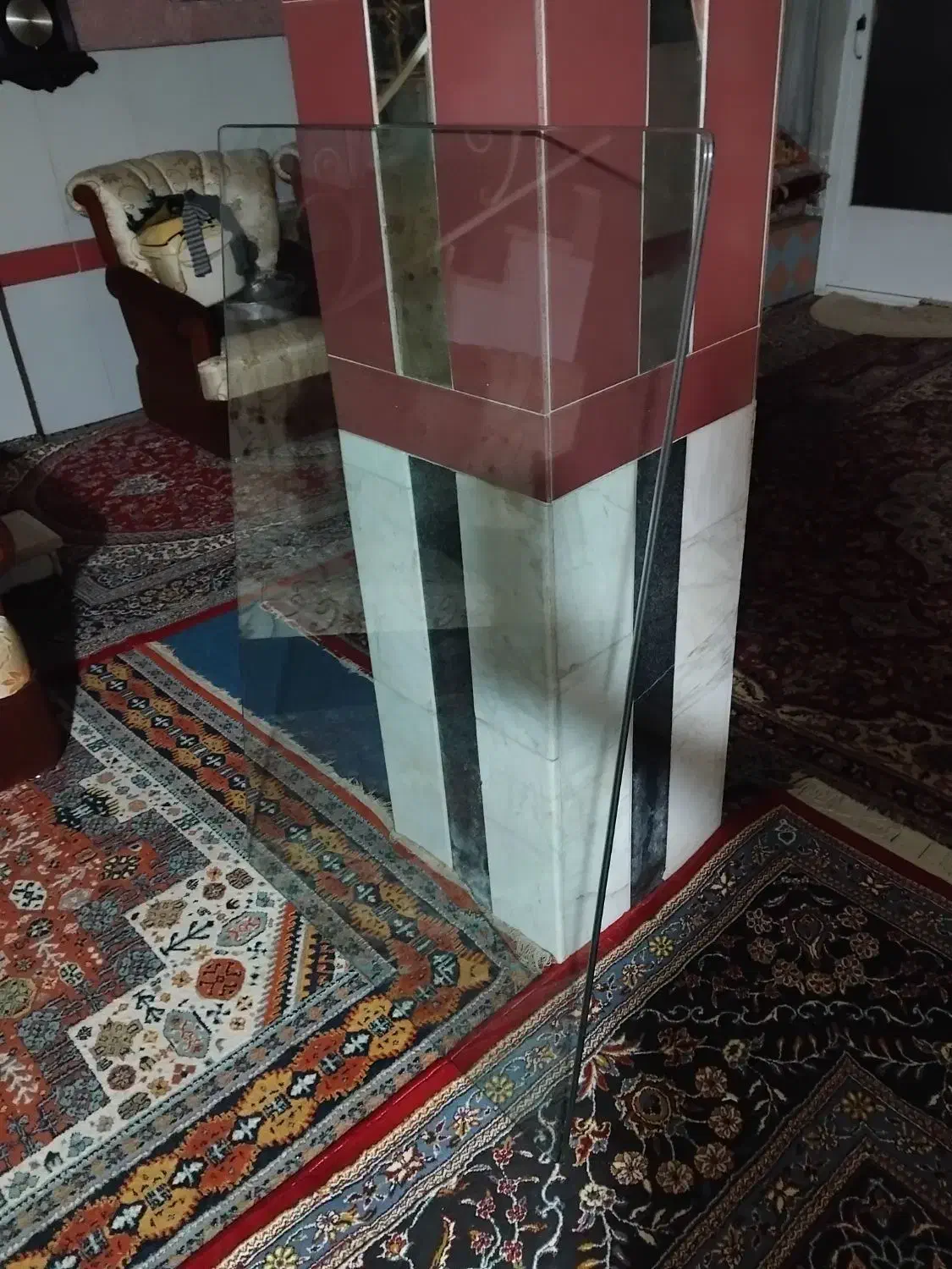 شیشه روی میز|آینه|لنگرود, |دیوار